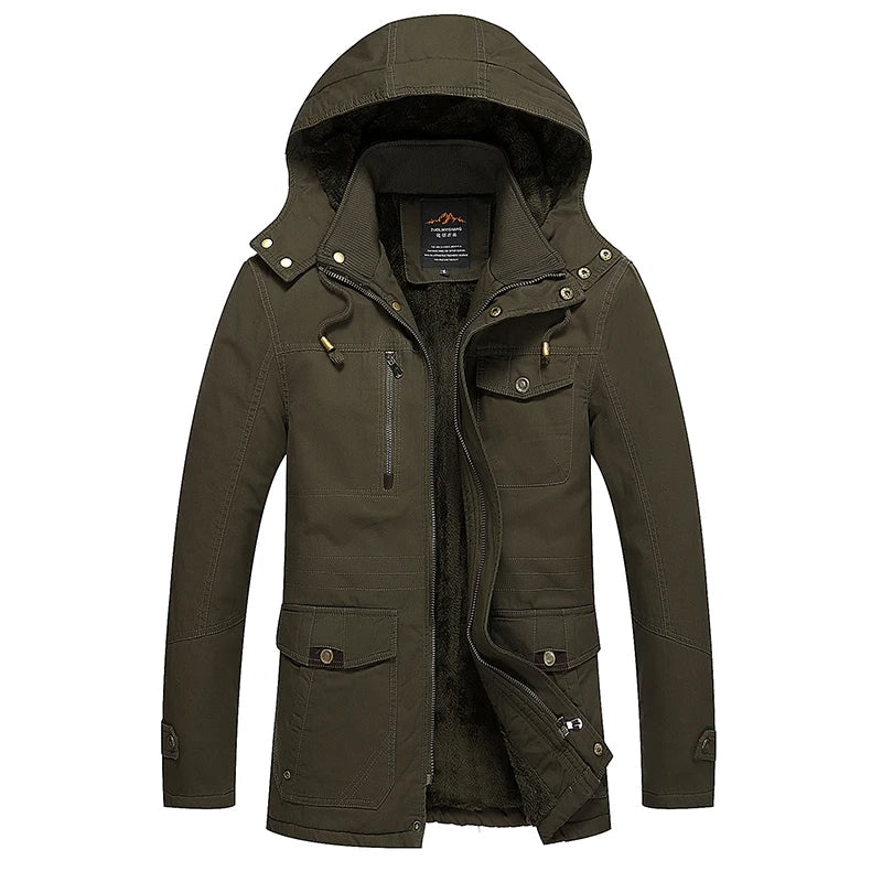 Lenoir™ | Veste d'hiver matelassée en coton élégant