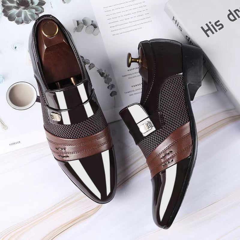 Lenoir™ | Chaussures habillées brillantes haut de gamme