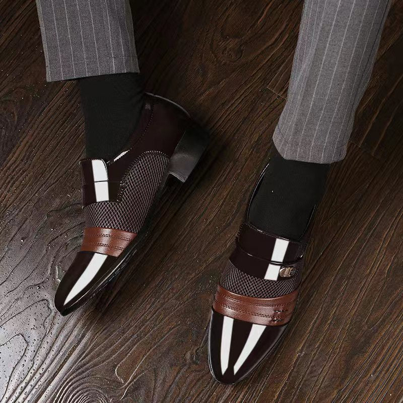 Lenoir™ | Chaussures habillées brillantes haut de gamme