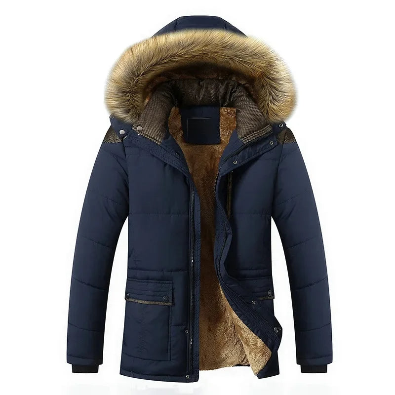 Lenoir™ | Veste d'hiver en polaire matelassée élégante