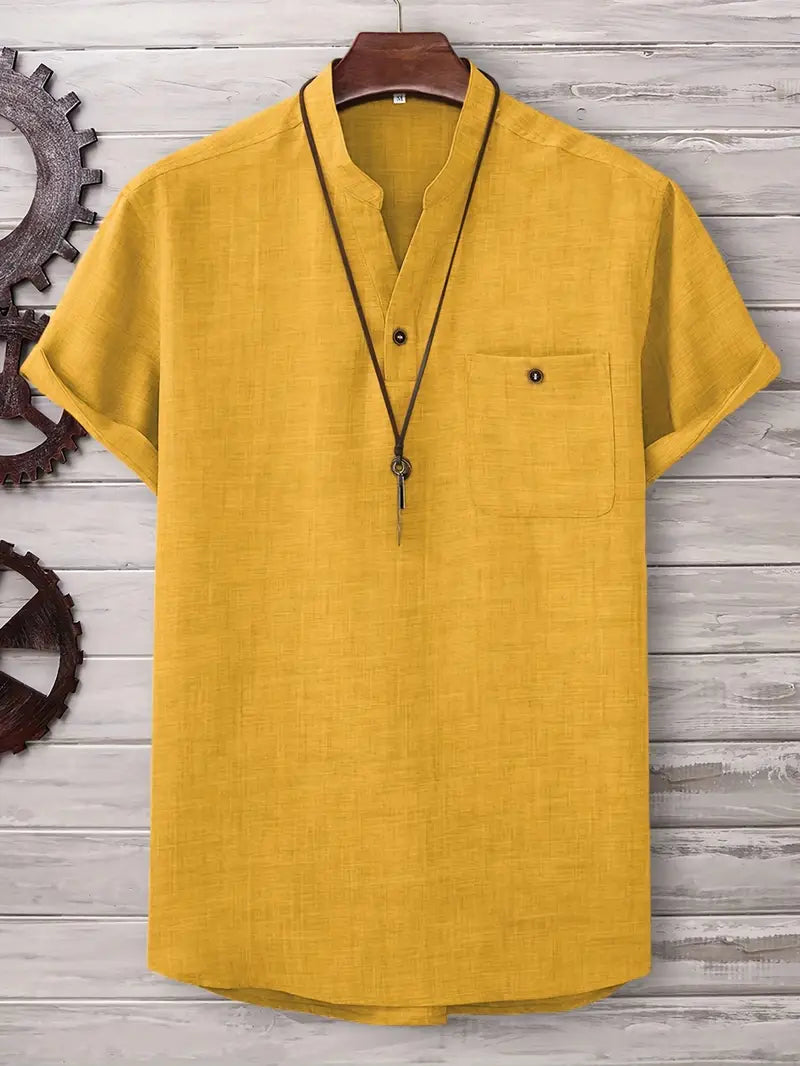 Lenoir™ | Chemise à manches courtes avec poche poitrine
