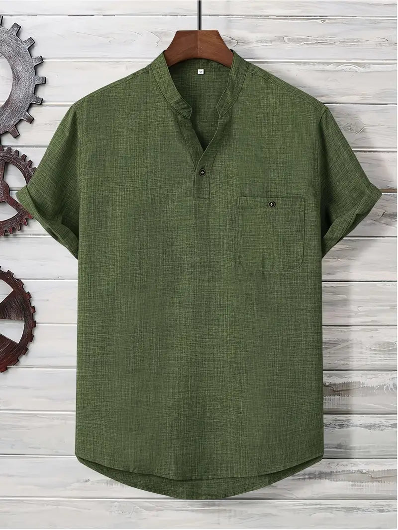 Lenoir™ | Chemise à manches courtes avec poche poitrine
