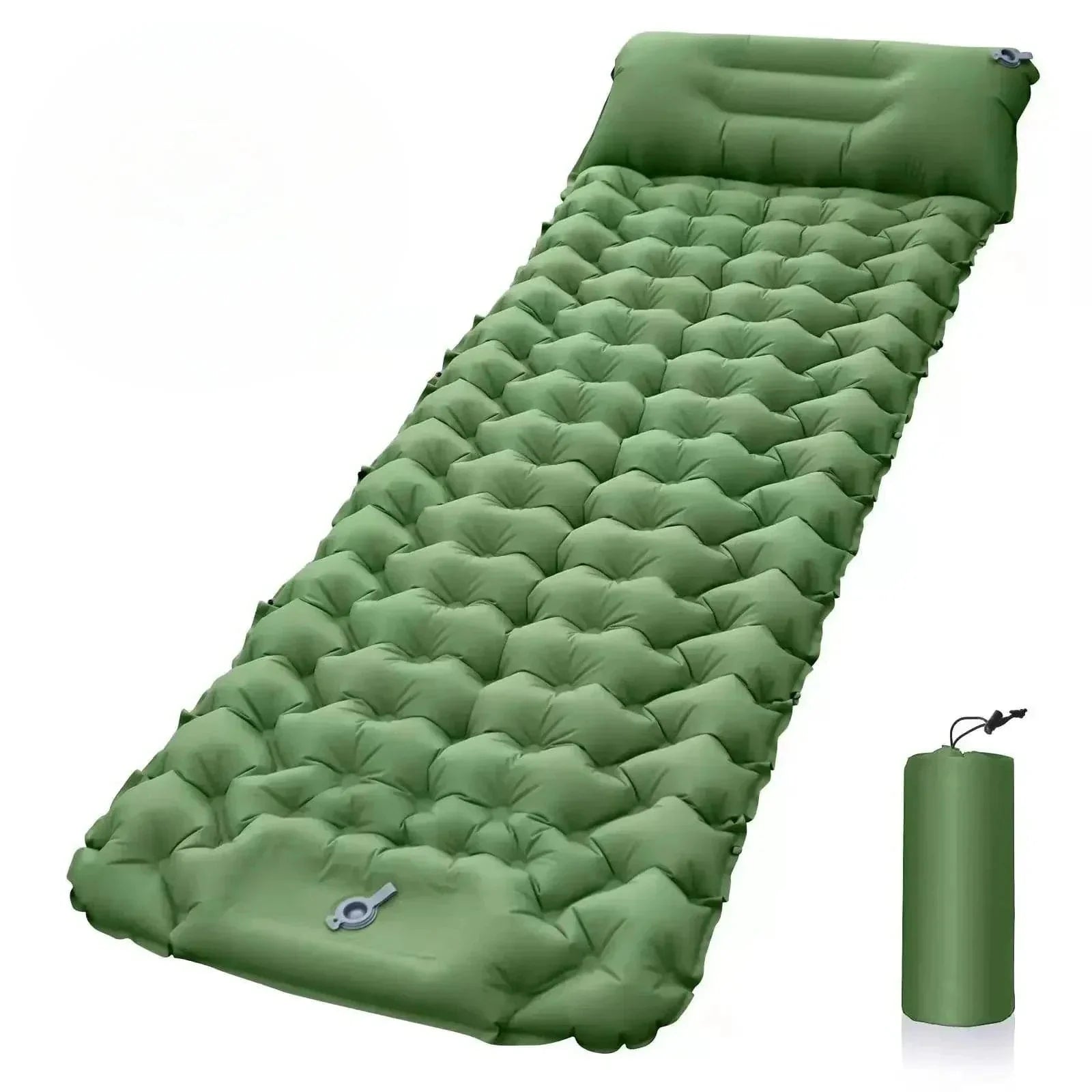 Lenoir™ | Matelas gonflable étanche et ultra-résistant avec pompe intégrée