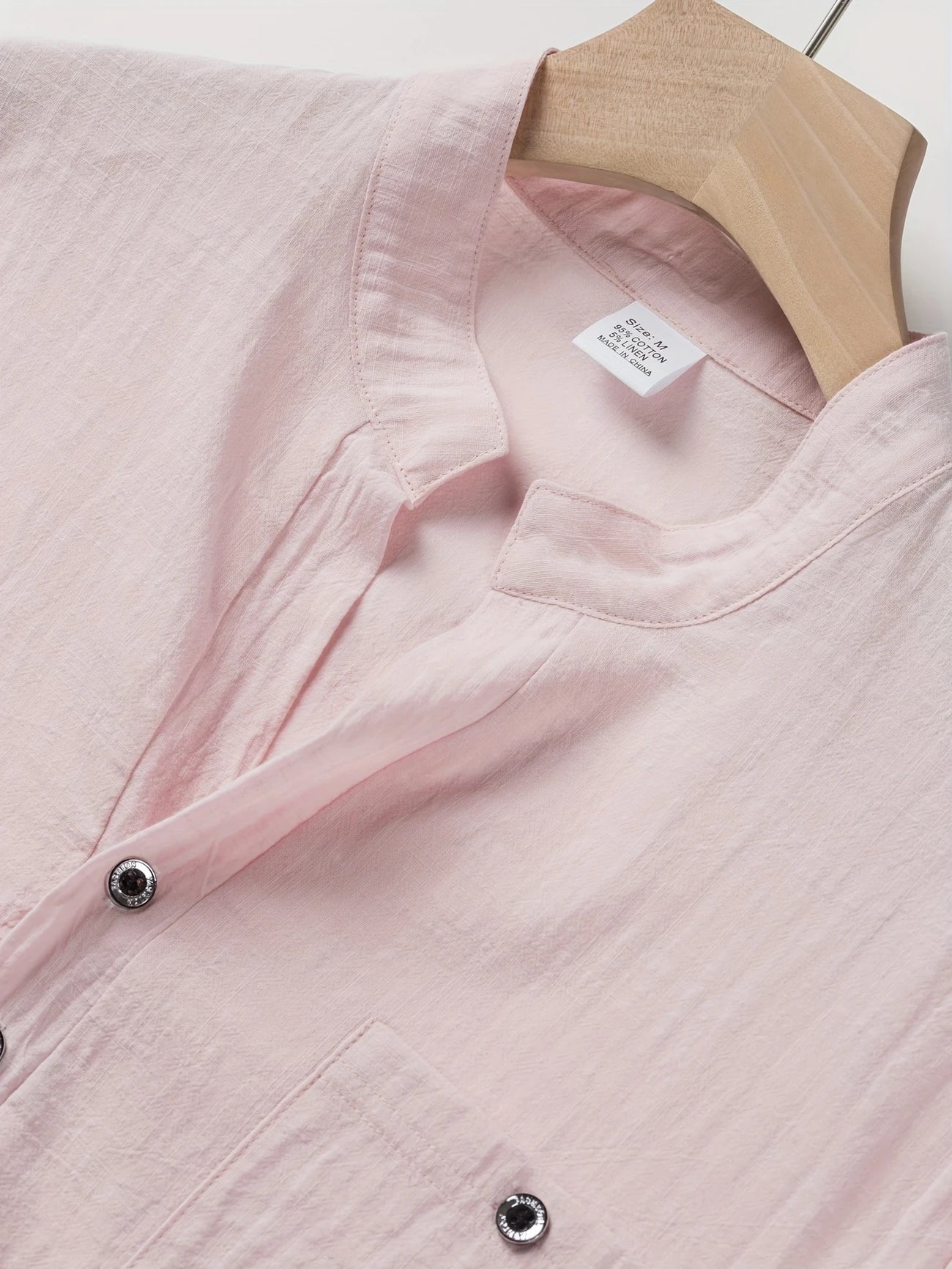 Lenoir™ | Chemise décontractée à manches courtes boutonnée