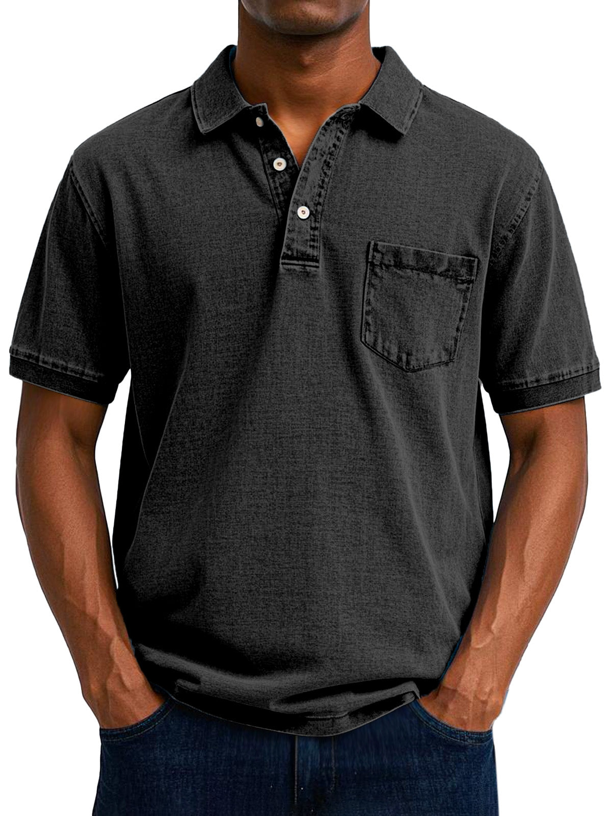 Lenoir™  | Chemise Polo Vintage Décontractée pour Homme