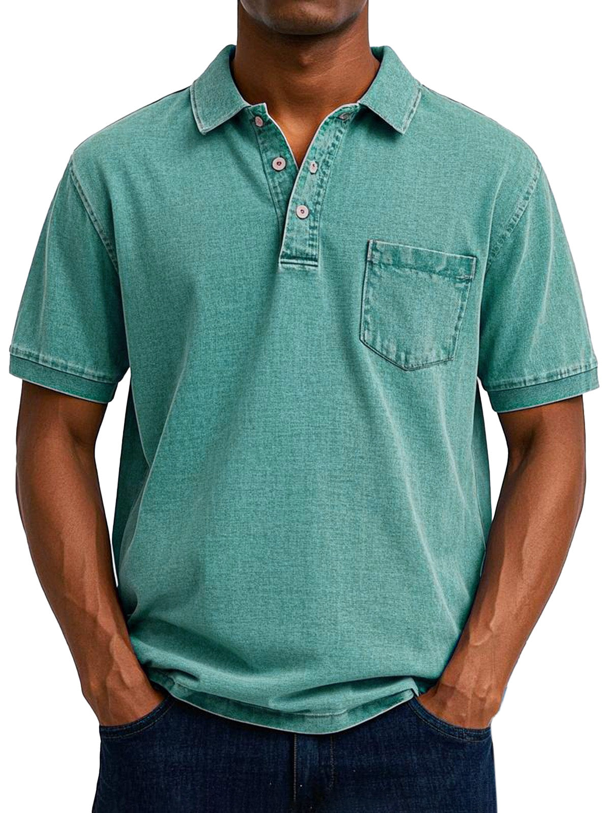 Lenoir™  | Chemise Polo Vintage Décontractée pour Homme