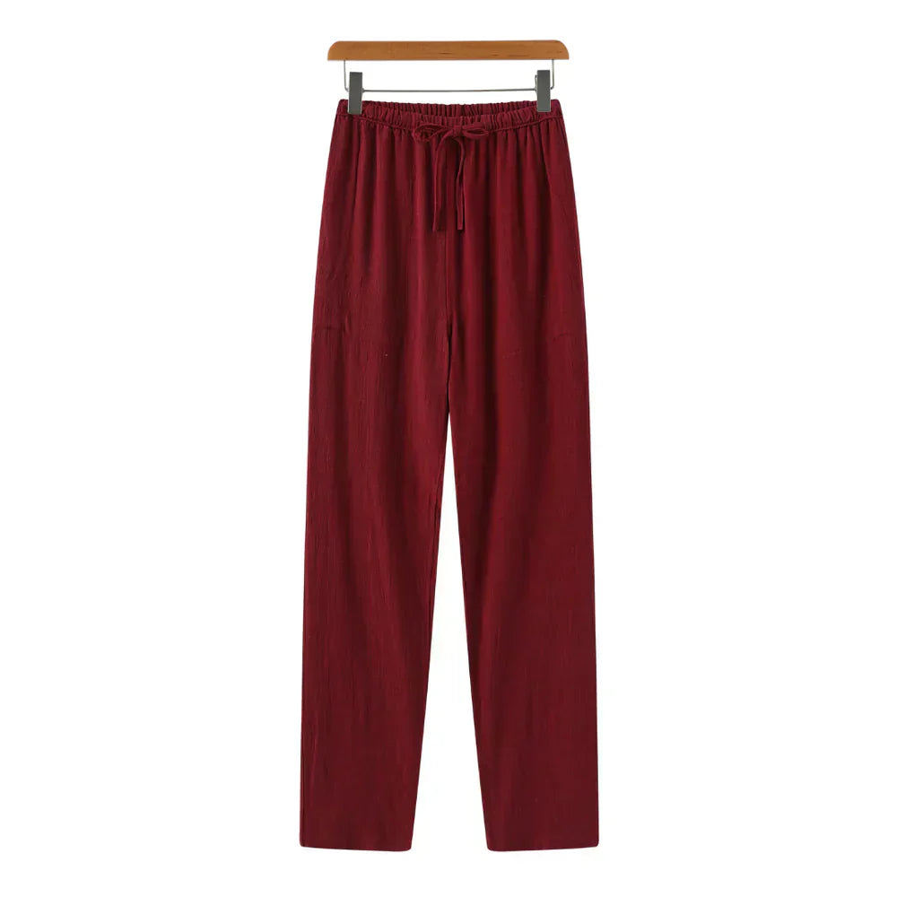 Lenoir™ | Pantalon slim en lin