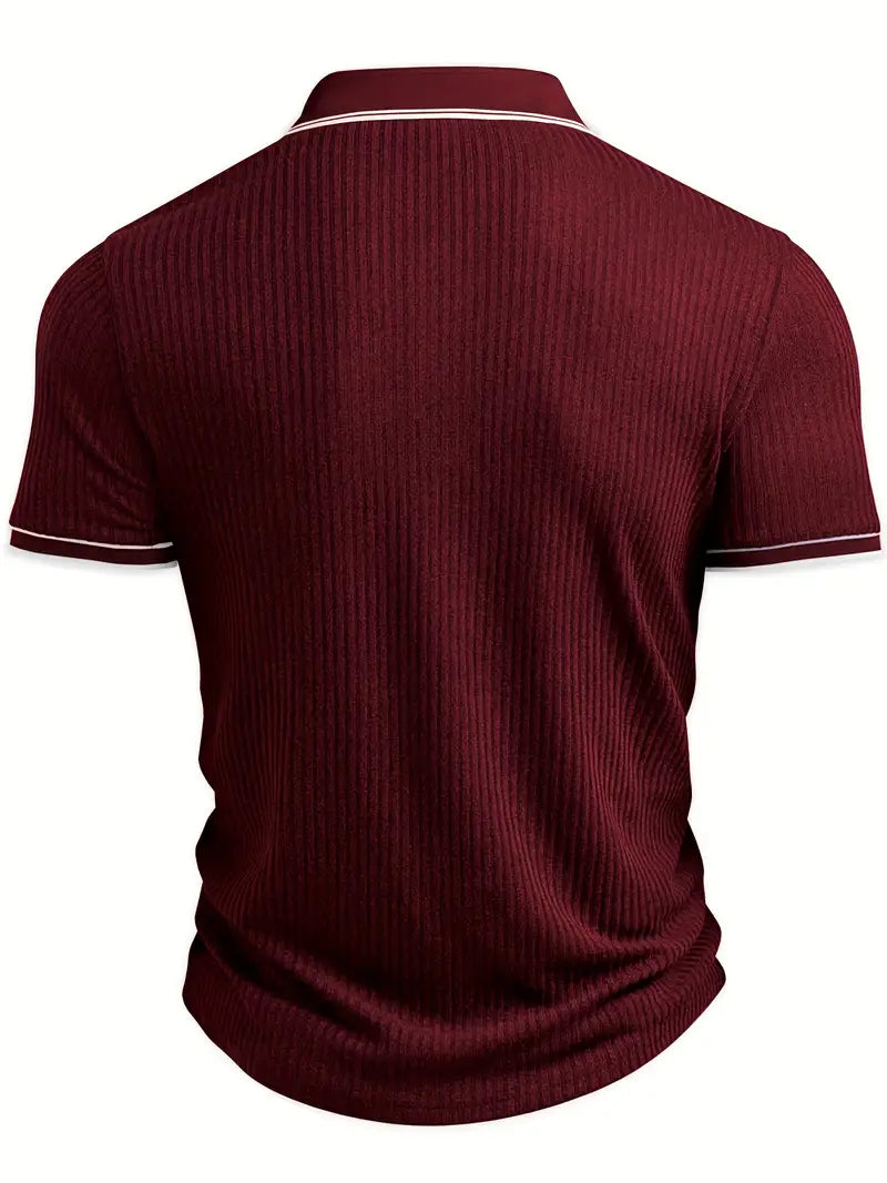 Lenoir™ | Polo élégant à manches courtes