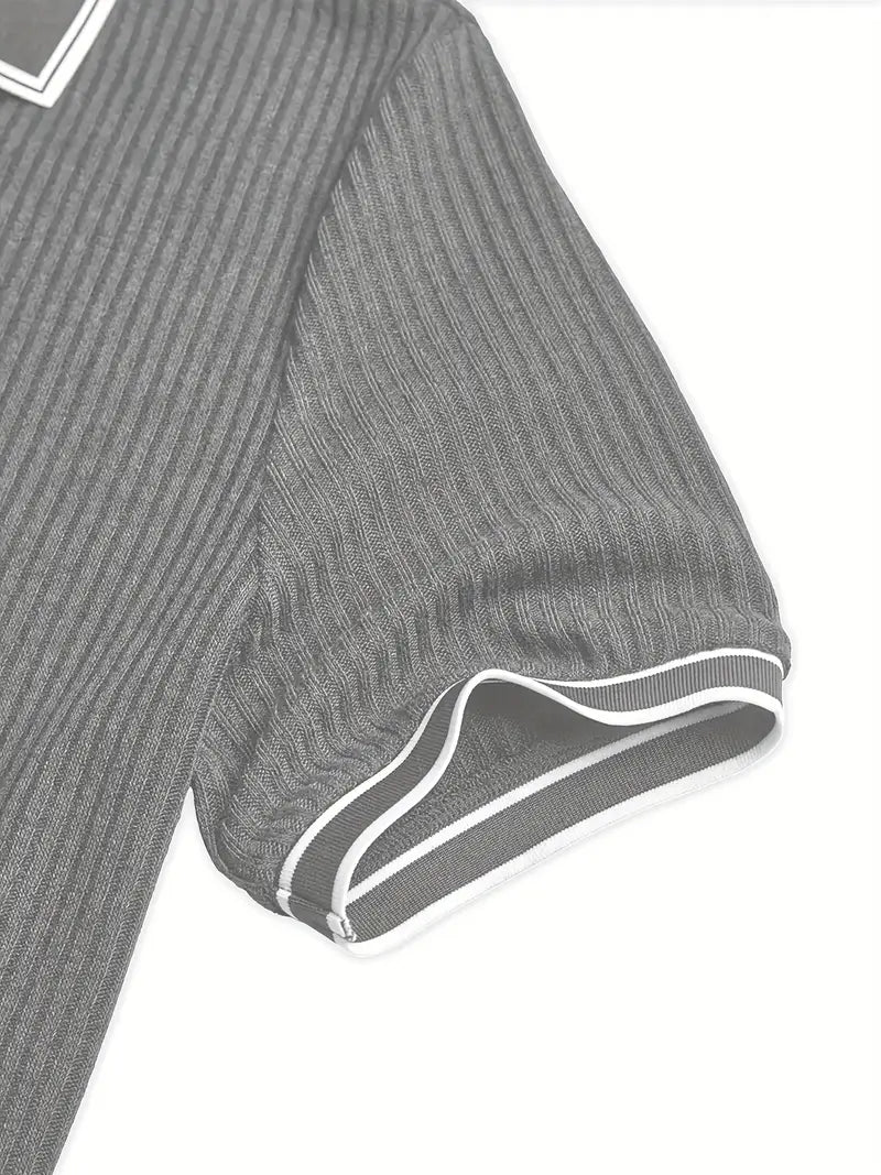 Lenoir™ | Polo élégant à manches courtes