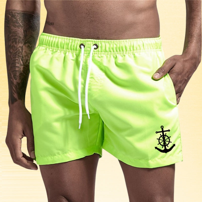 Lenoir™ - Short élégant à taille élastique avec poches
