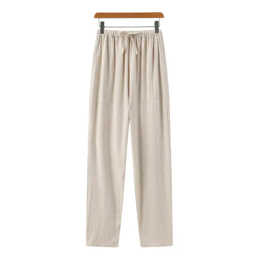 Lenoir™ | Pantalon slim en lin