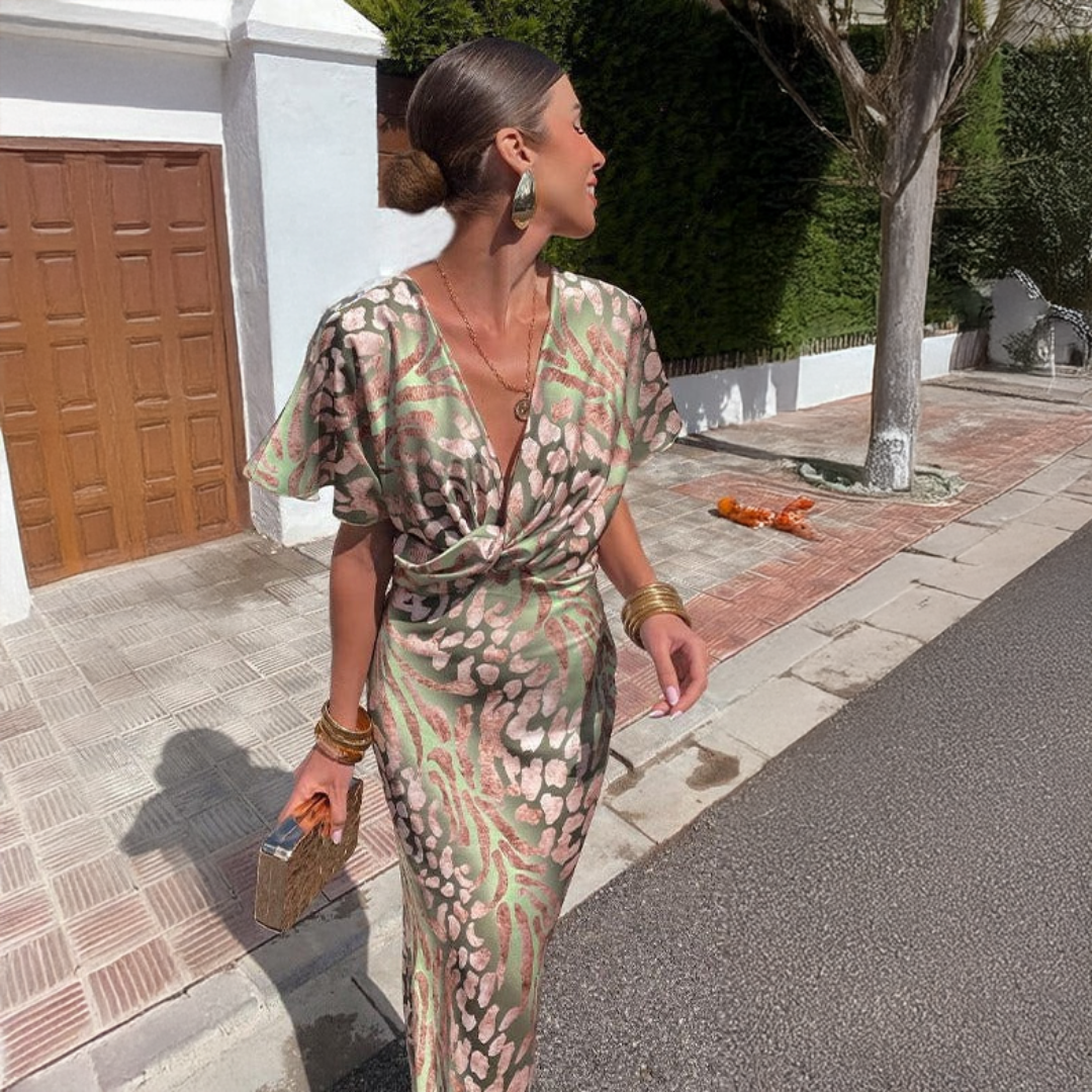 Lenoir™ | Robe élégante avec drapage