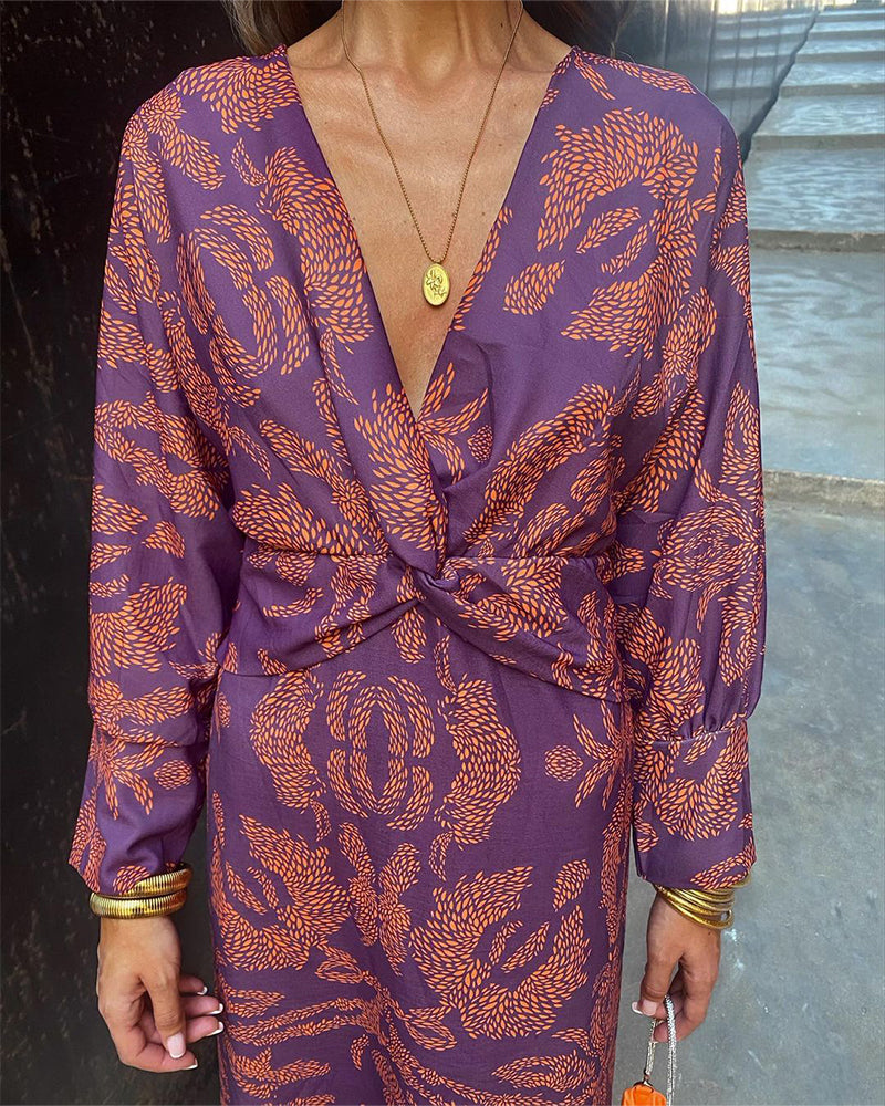 Lenoir™ | Robe imprimée élégante