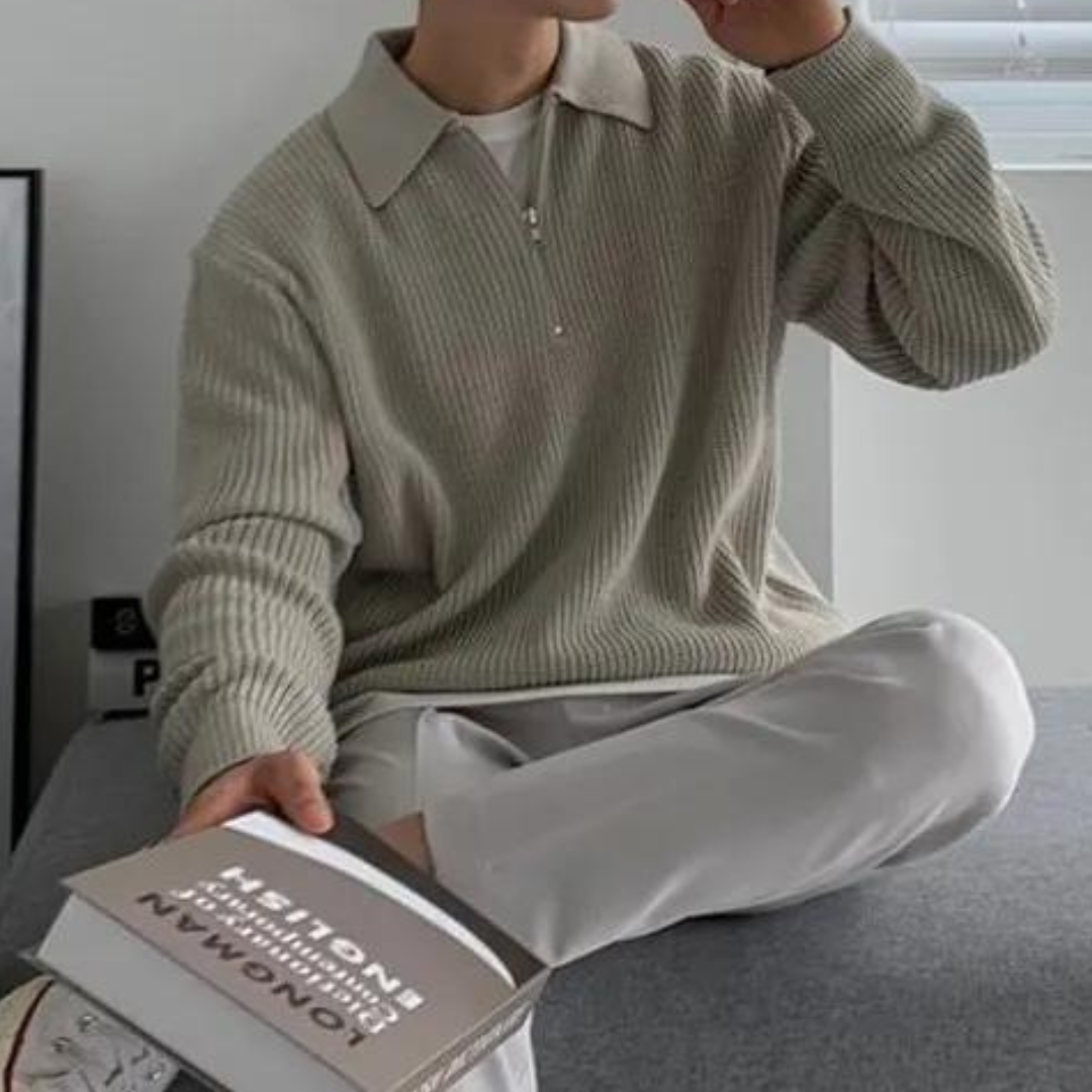 Lenoir™ | Pull demi-zippé Julius