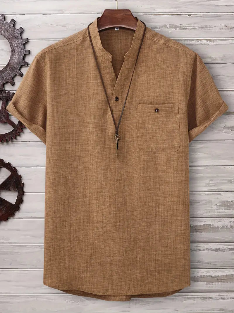 Lenoir™ | Chemise à manches courtes avec poche poitrine