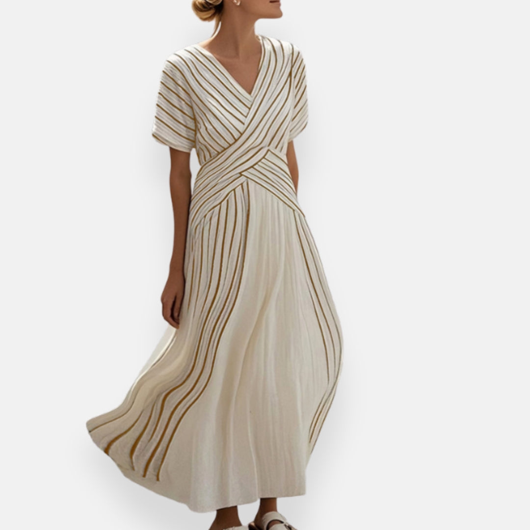 Lenoir™ | Robe fluide à rayures