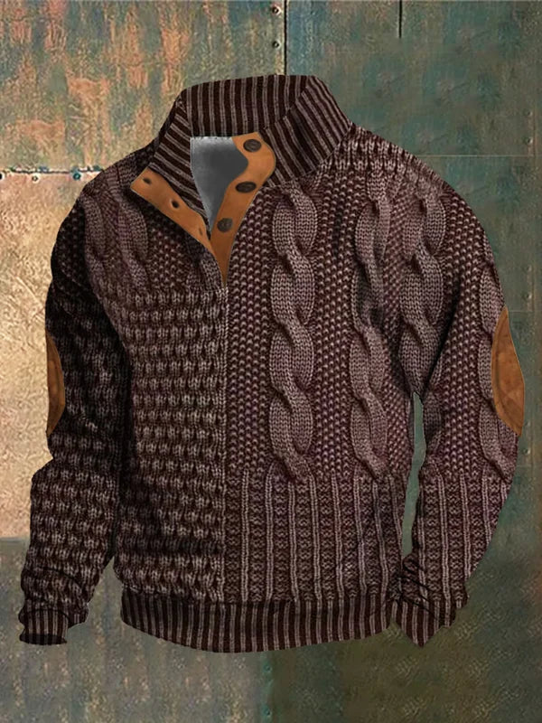 Lenoir™ | Pull en maille à motif