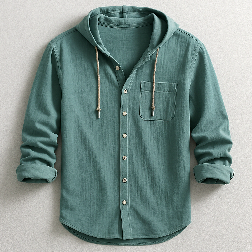 Lenoir™ | CHEMISE DE LUXE AVEC CAPUCHE