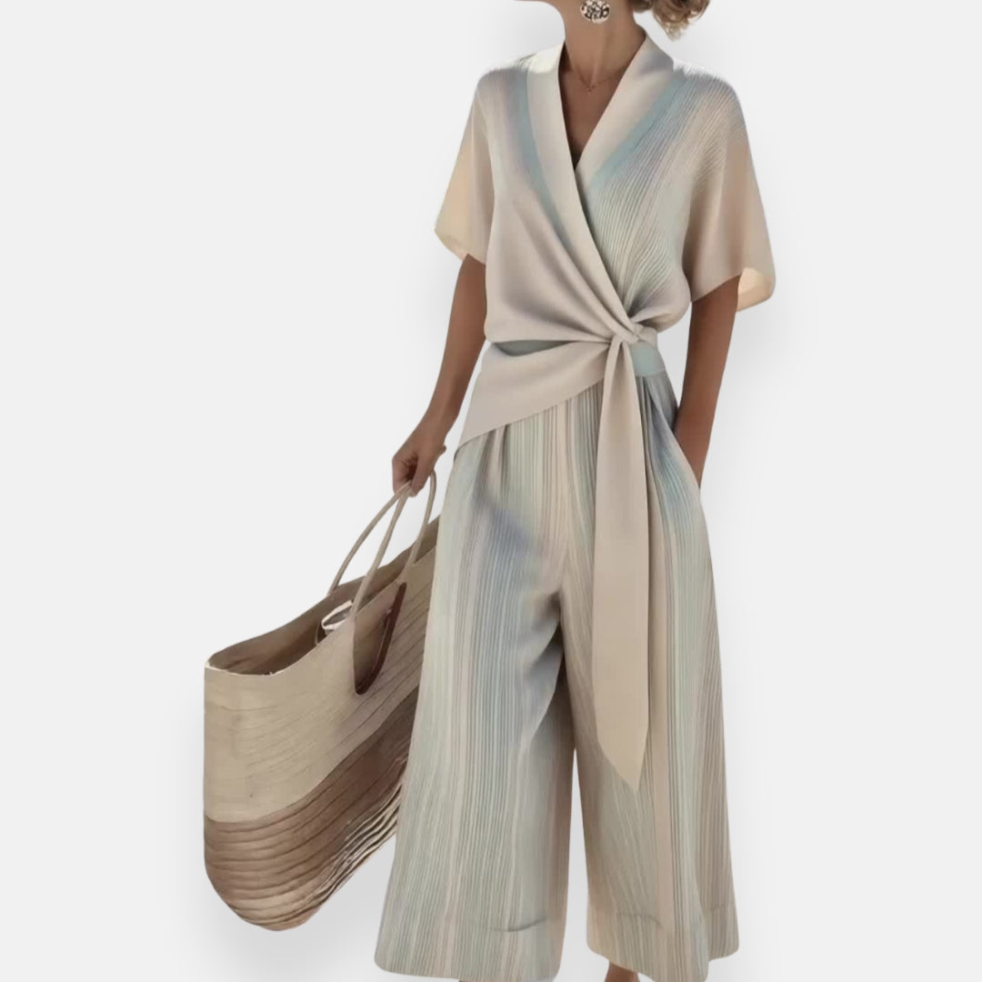 Lenoir™ | Combinaison fluide à nouer