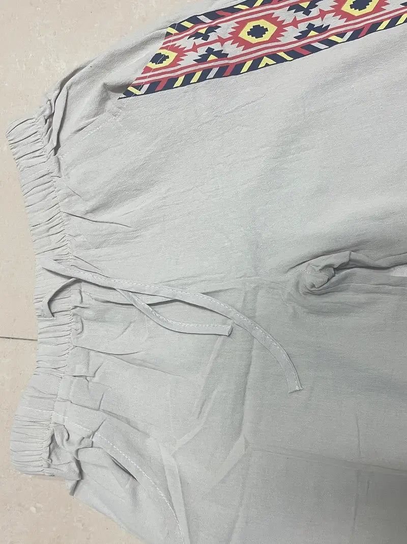 Lenoir™ | Pantalon ethnique à poches