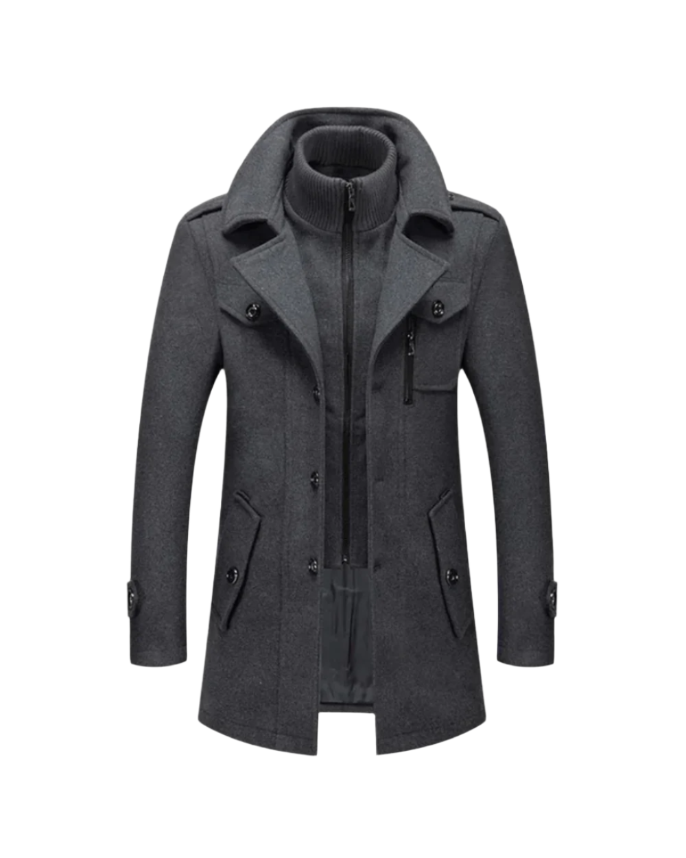 Lenoir™ | Giuseppe Manteau d'Hiver Chaud