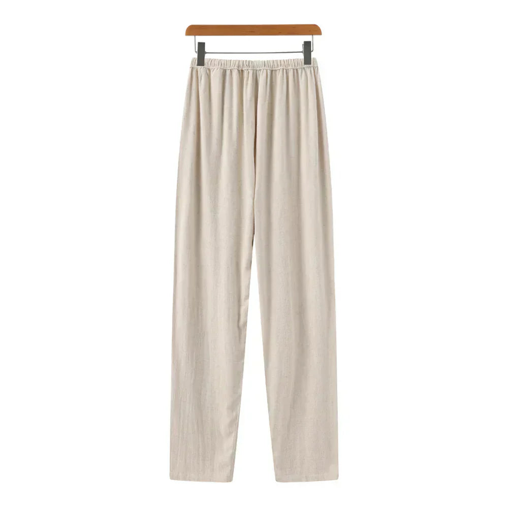 Lenoir™ | Pantalon slim en lin