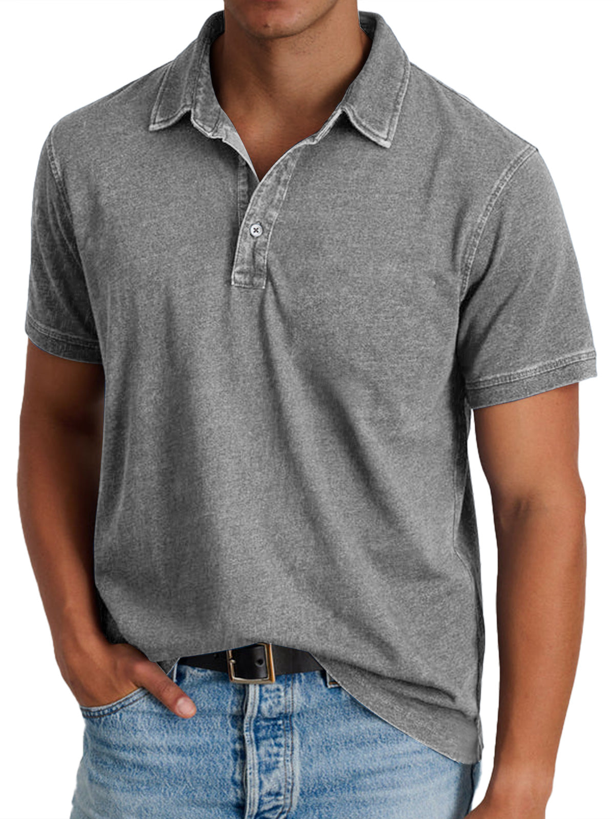 Lenoir™ | Polo avec collier pour hommes