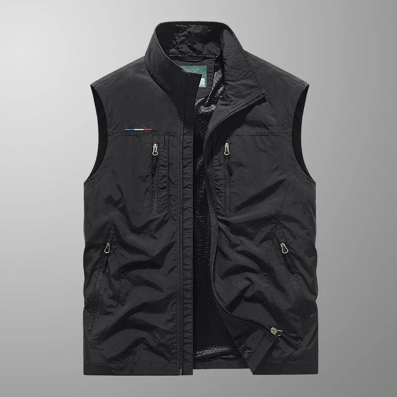 Lenoir™ | Gilet cargo respirant à multiples poches