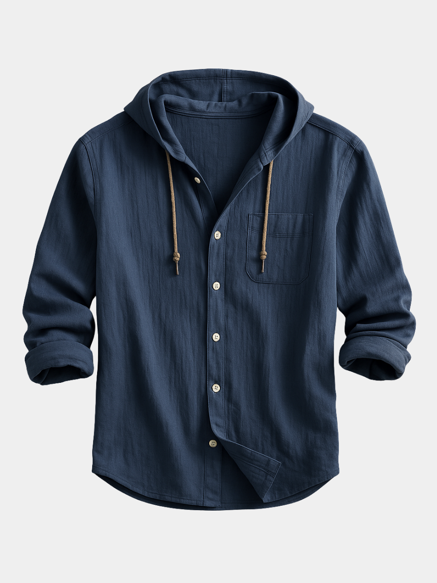 Lenoir™ | CHEMISE DE LUXE AVEC CAPUCHE