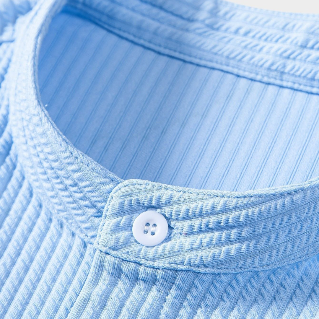Lenoir™ | Chemise à col montant pour homme