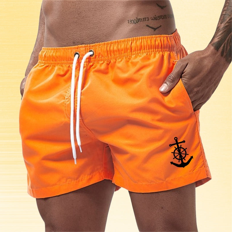 Lenoir™ - Short élégant à taille élastique avec poches