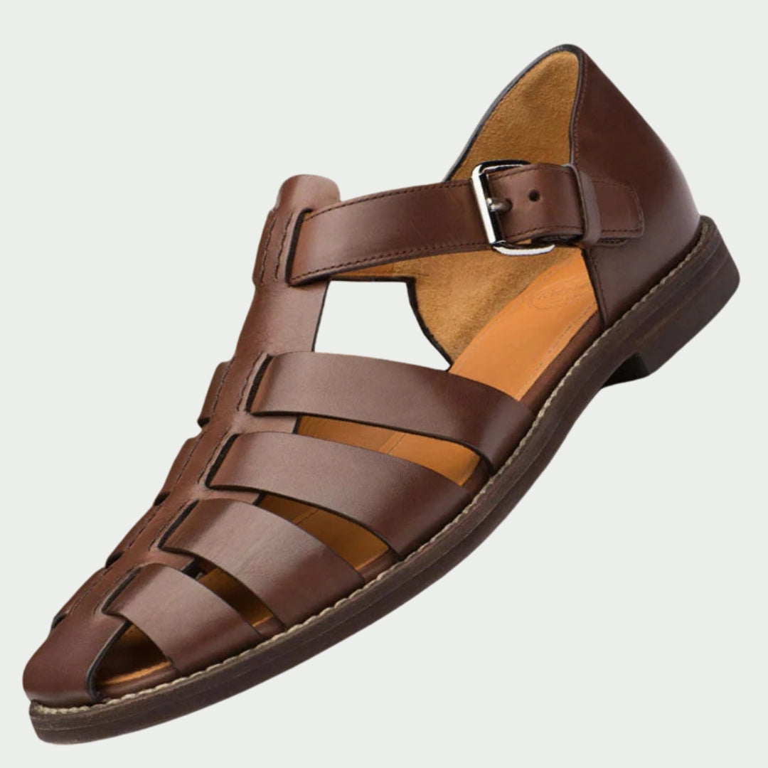 Lenoir™ | Sandales haut de gamme en cuir pour homme