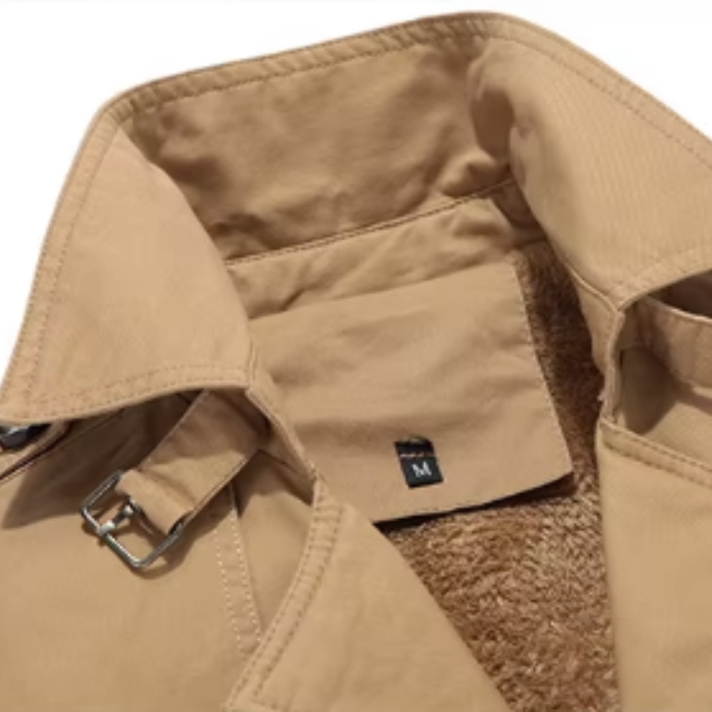 Lenoir™ | Trench-coat élégant matelassé