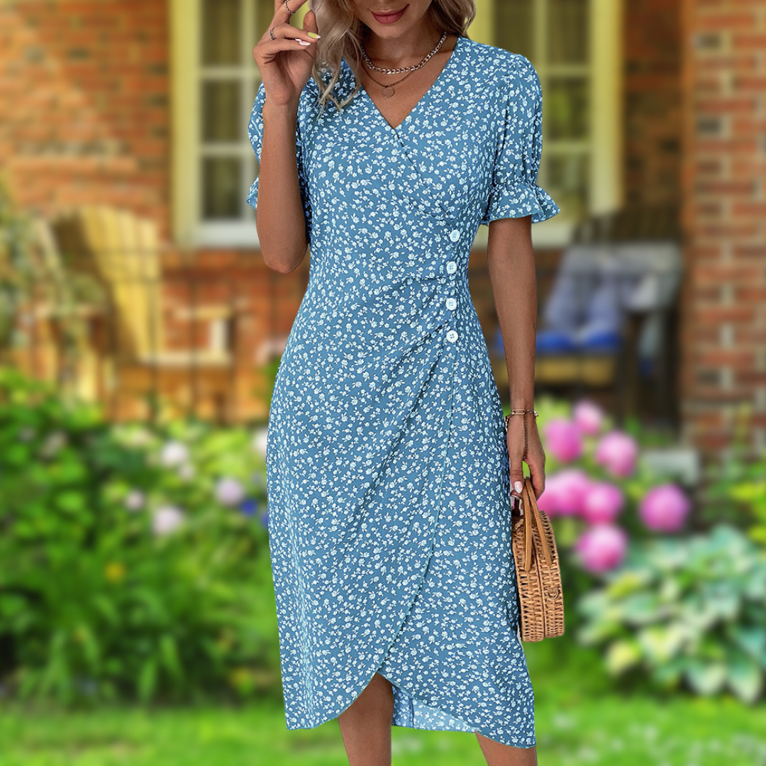 Lenoir™ | Robe Élégante Pétales