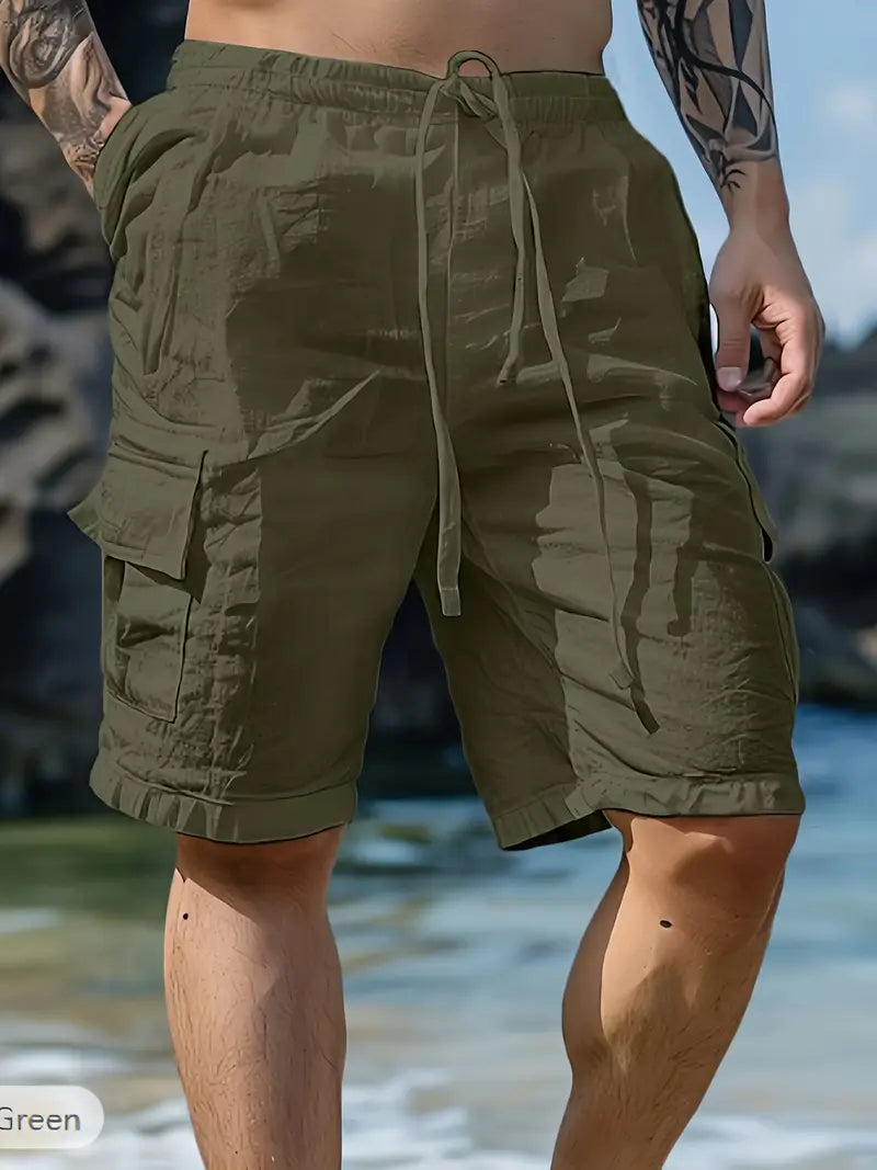 Lenoir™ | Short respirant à taille élastique