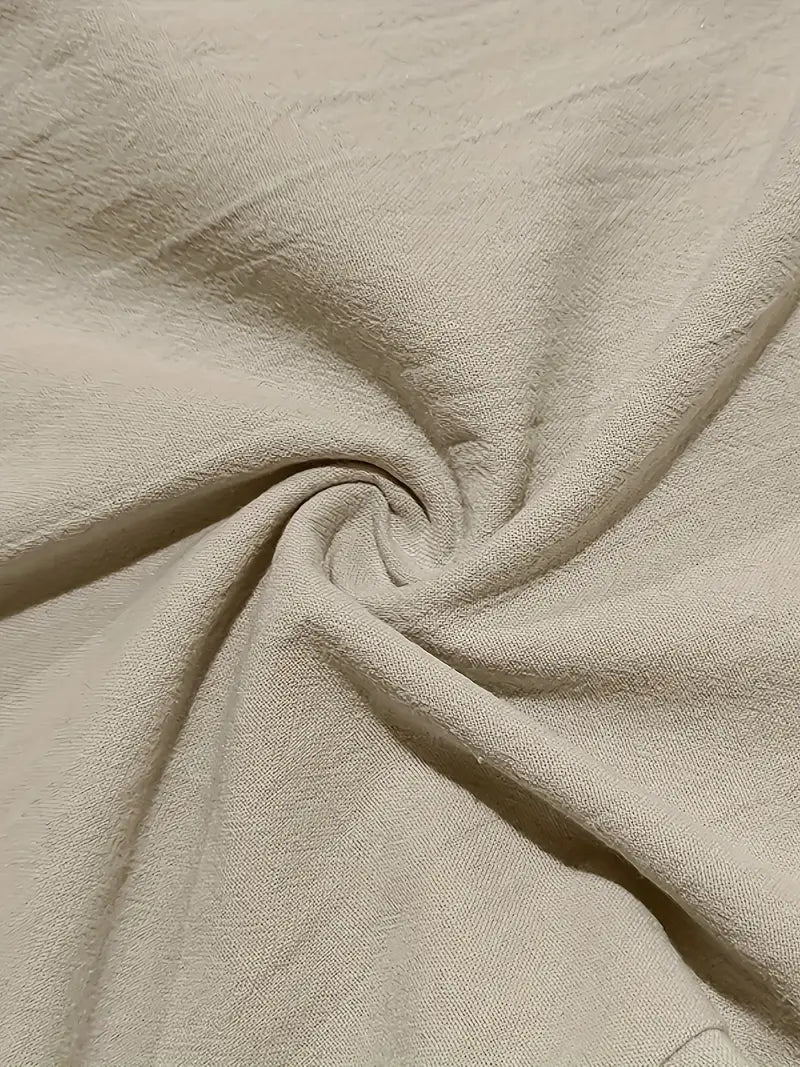 Lenoir™ | Pantalon ample en lin avec cordon de serrage