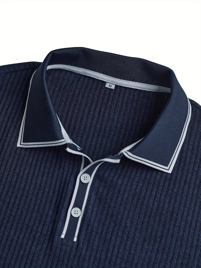 Lenoir™ | Polo élégant à manches courtes