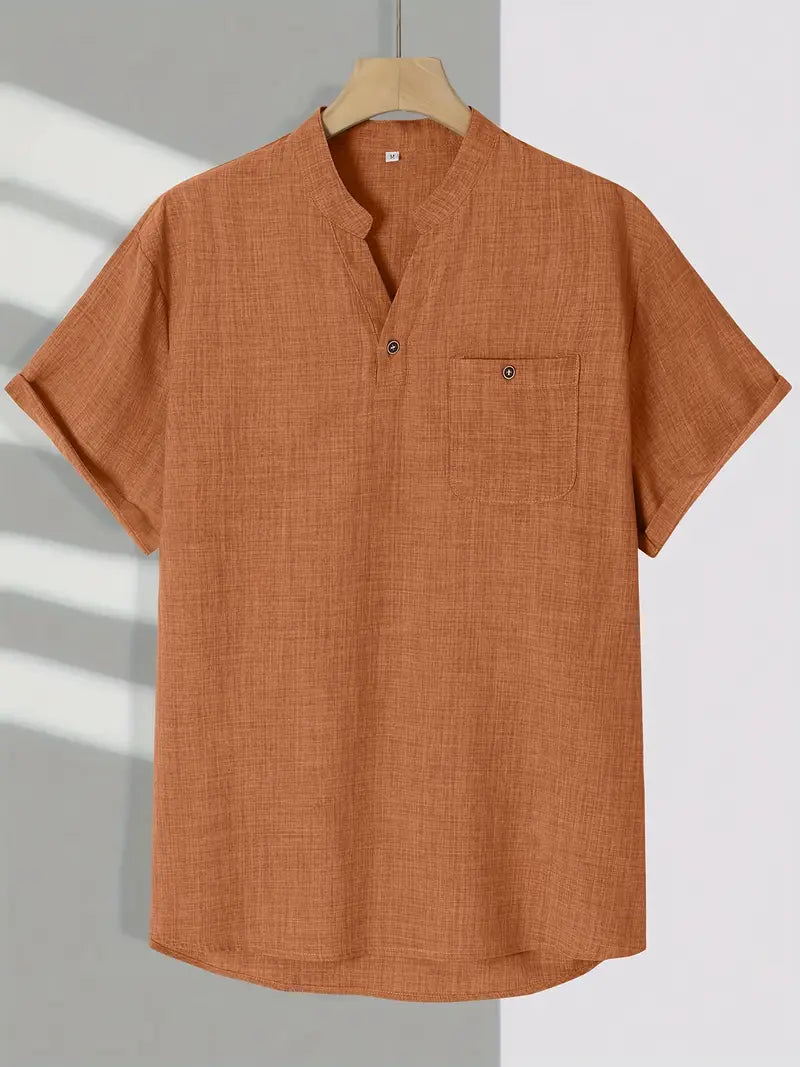 Lenoir™ | Chemise à manches courtes avec poche poitrine