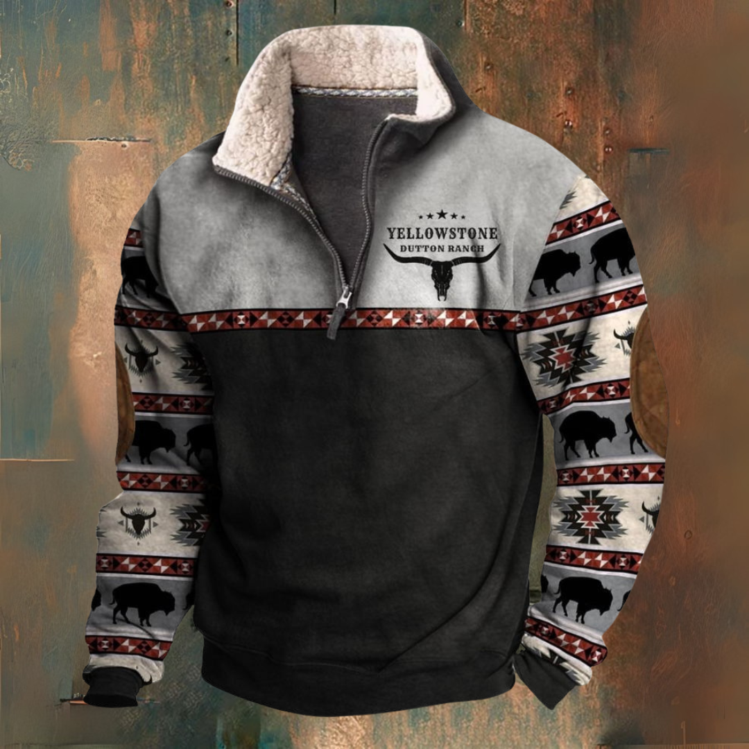 RODEO — Veste demi-zip d’automne-hiver