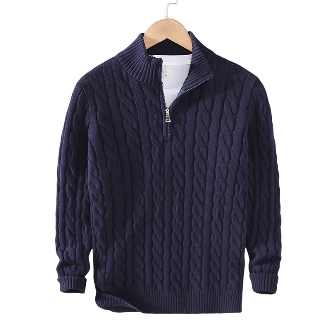 Lenoir™ | Pull demi-zippé