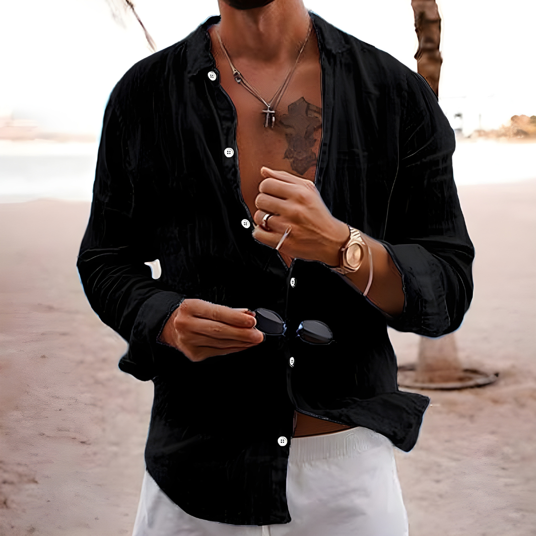 Lenoir™ | Chemise d’été en coton naturel