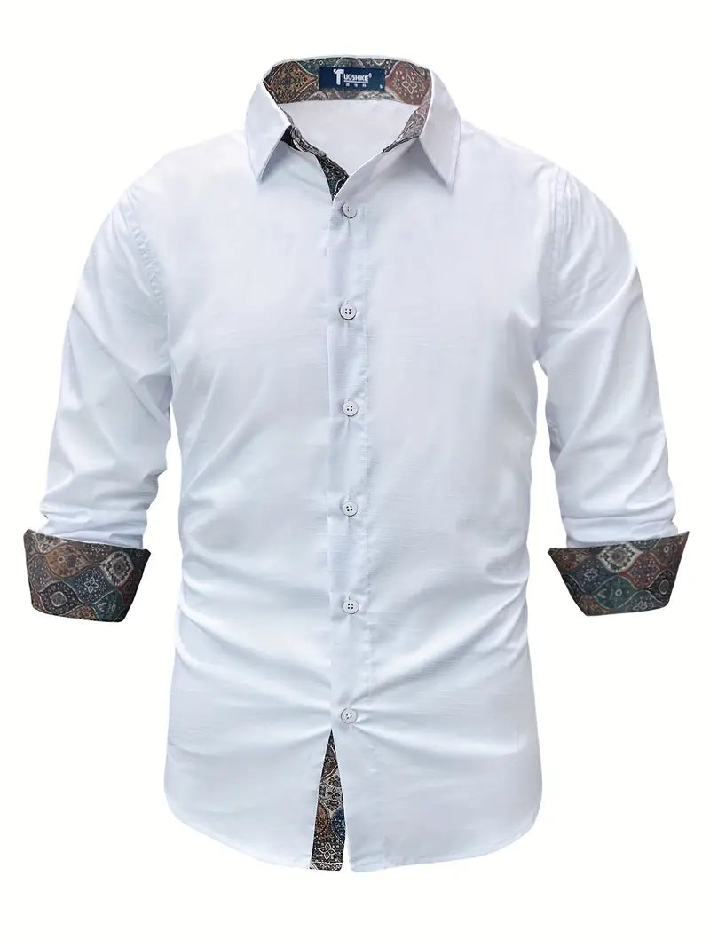 Lenoir™ | Chemise boutonnée à manches longues