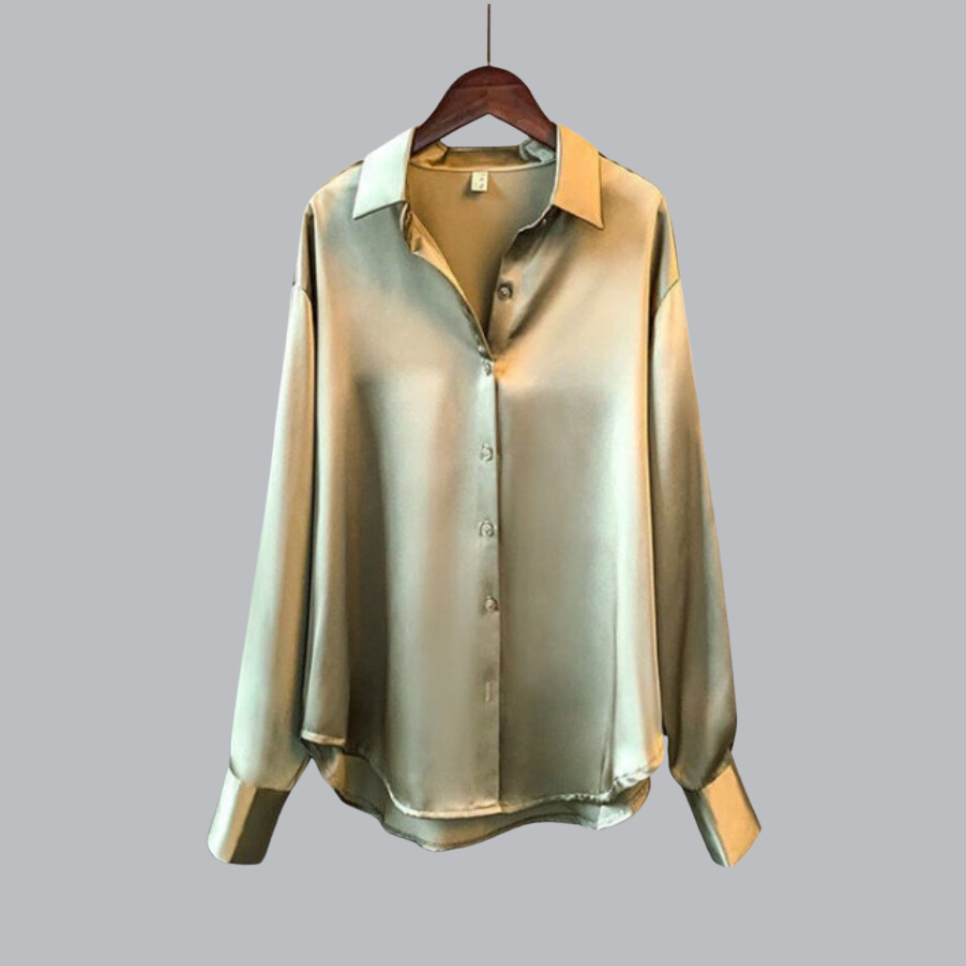 Lenoir™ | Chemisier élégant en satin de haute qualité