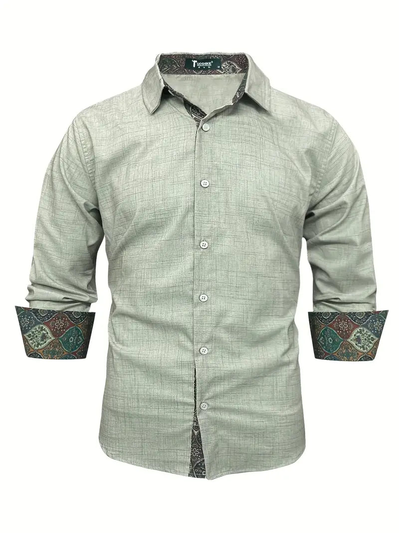 Lenoir™ | Chemise boutonnée à manches longues