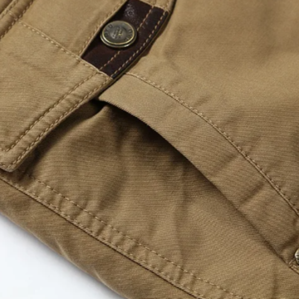 Lenoir™ | Veste d'hiver matelassée en coton élégant