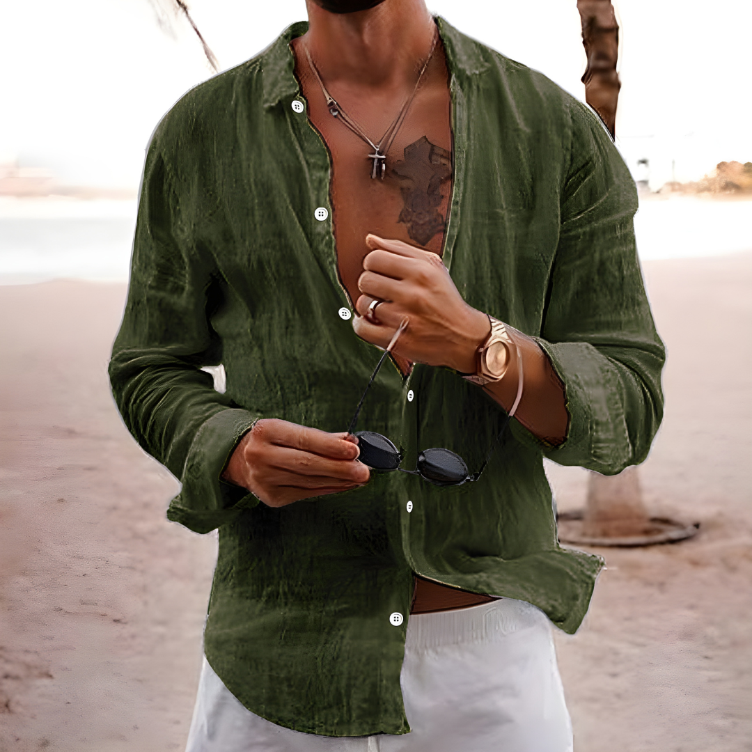 Lenoir™ | Chemise d’été en coton naturel