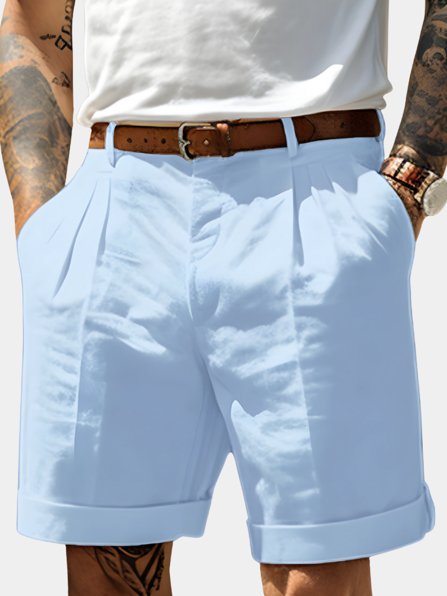 Lenoir™ | Bermudas élégants en coton respirant