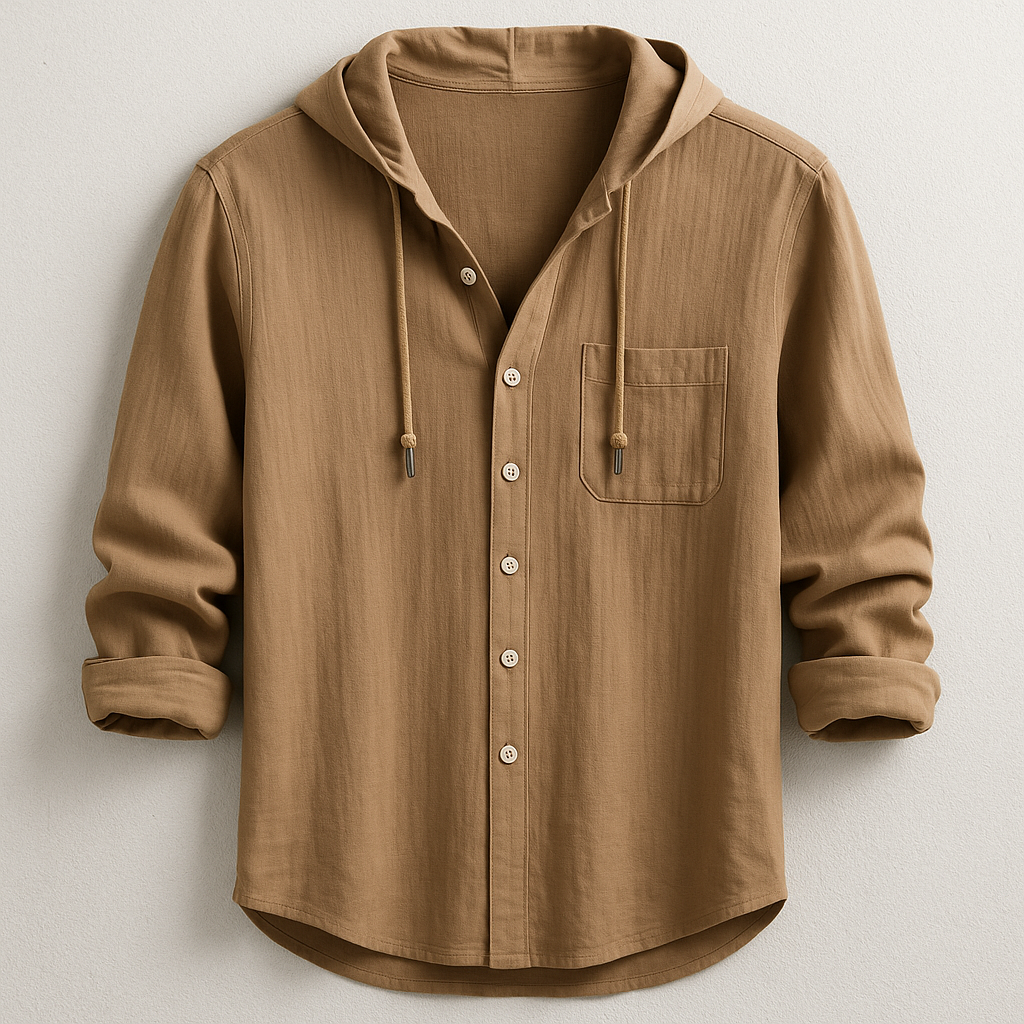 Lenoir™ | CHEMISE DE LUXE AVEC CAPUCHE