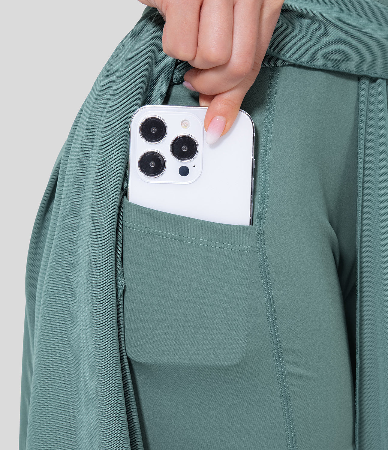 Livan | Jupe 2-en-1 taille haute