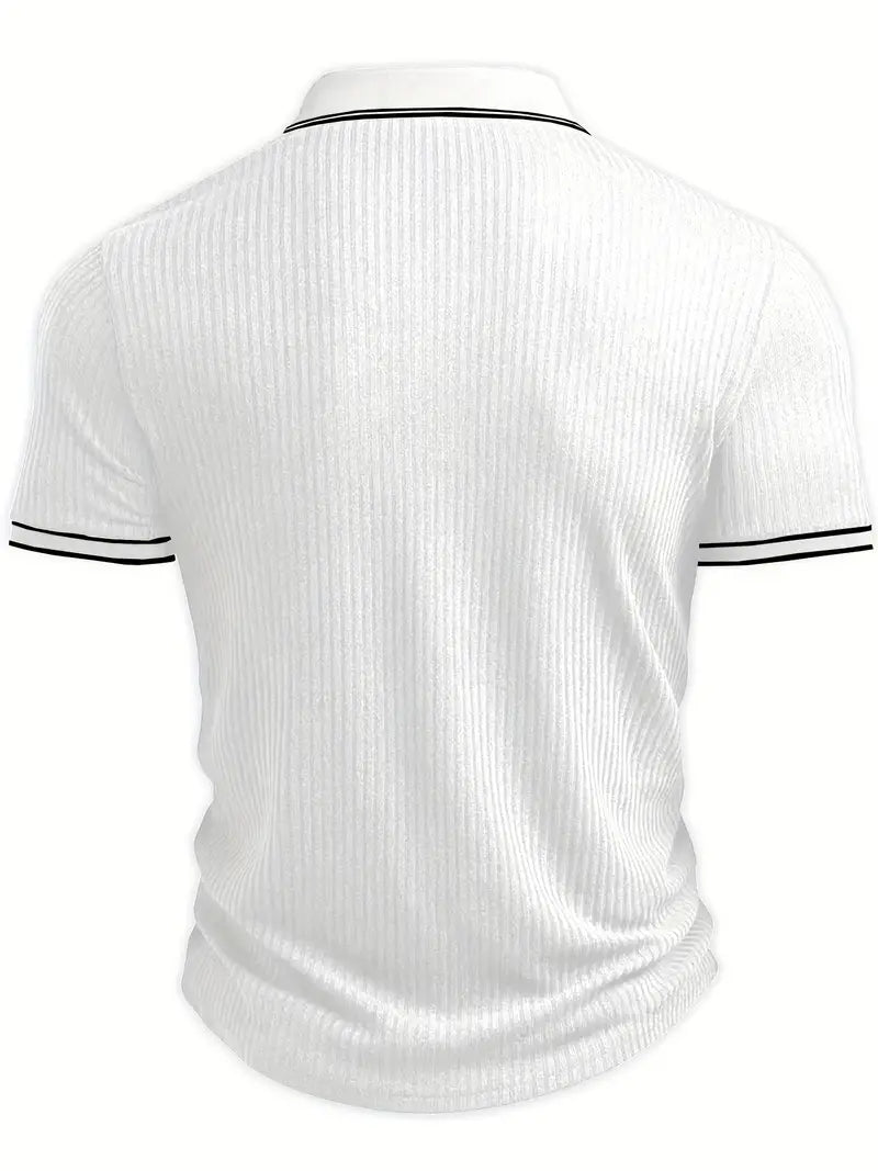 Lenoir™ | Polo élégant à manches courtes